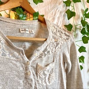 Khaki half sleeve blouse 🥰